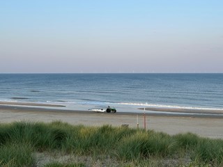 Boten van strand